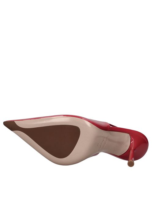 Décoletté slingback modello VIVIENNE in pelle lucida LE SILLA | 4206D090BXPPOPPIO